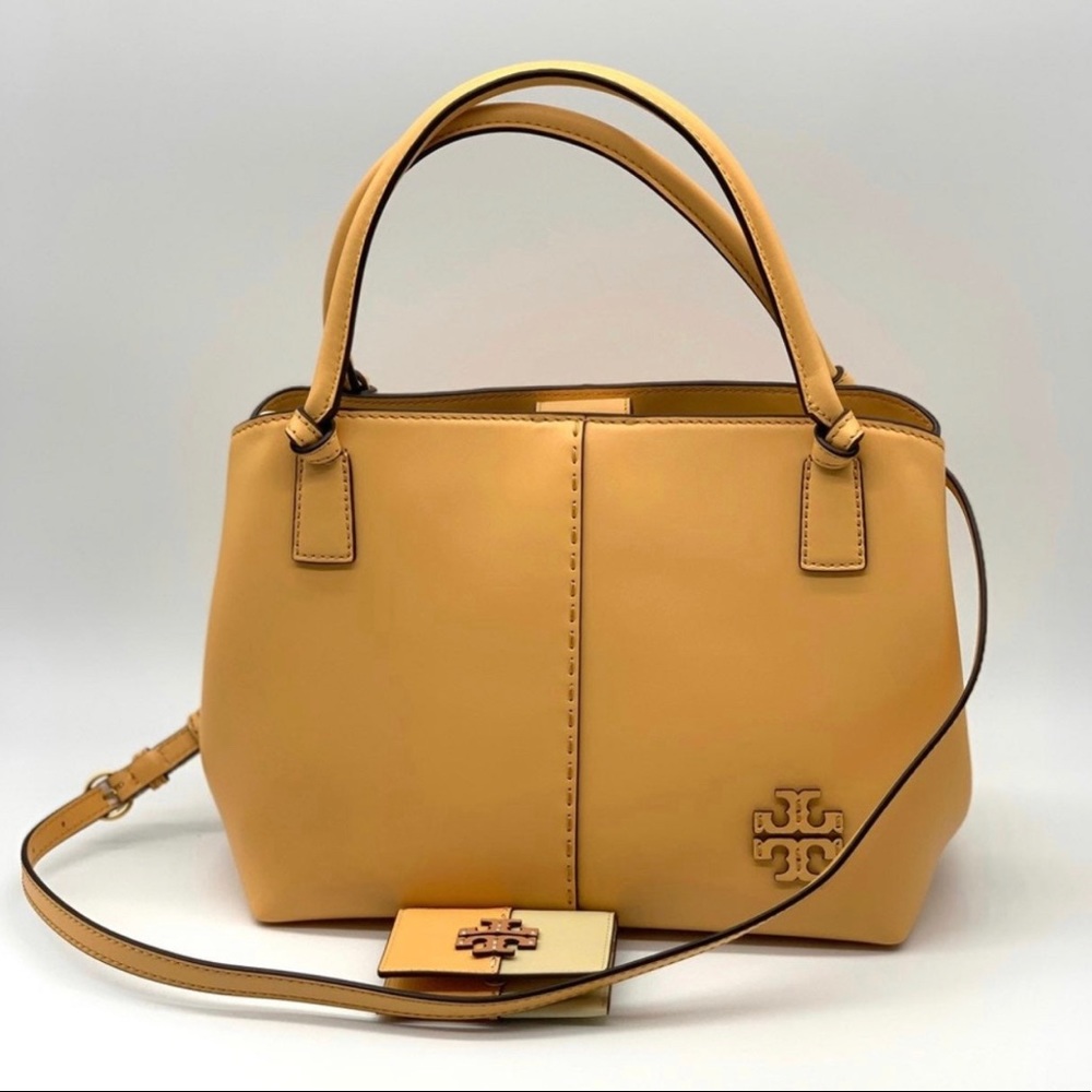 Tory Burch MCGRAW SMOOTH SATCHEL & Wallet Set - Picture 3 of 10